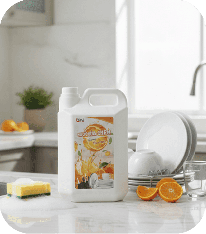 NƯỚC RỬA CHÉN HƯƠNG CAM QUÝT